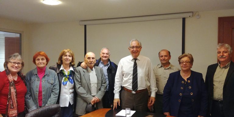 Συνάντηση του Δημάρχου Αμαρουσίου Θεόδωρου Αμπατζόγλου με τον Εκδρομικό και Περιηγητικό Όμιλο Αμαρουσίου