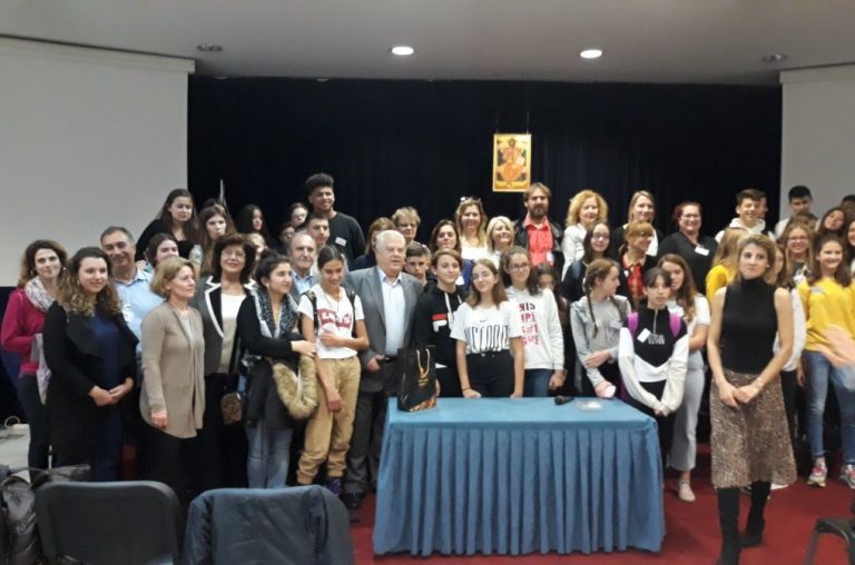 Αντιπροσωπεία της σχολικής σύμπραξης του Ευρωπαϊκού Προγράμματος Erasmus +2018-20 που έχει αναλάβει το 1ο Γυμνάσιο Αμαρουσίου φιλοξένησε ο Δήμος Αμαρουσίου