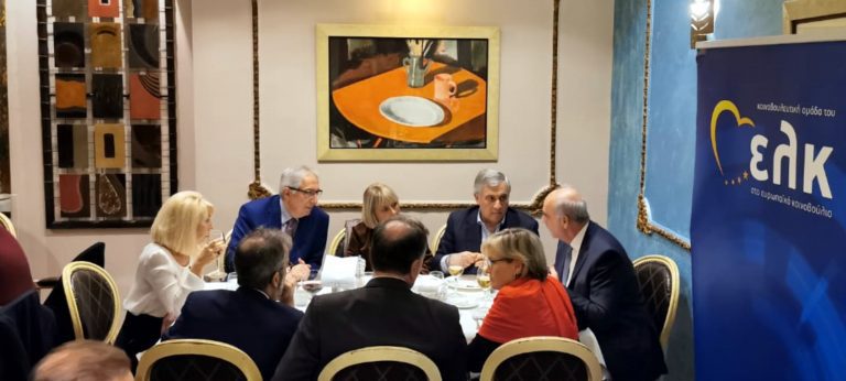 Συζήτηση του Θ. Αμπατζόγλου με αξιωματούχους της Ευρωπαϊκής Επιτροπής και Κοινοβουλίου και του Ευρωπαϊκού Λαϊκού Κόμματος (ΕΛΚ) για τη χρηματοδότηση του Αμαρουσίου