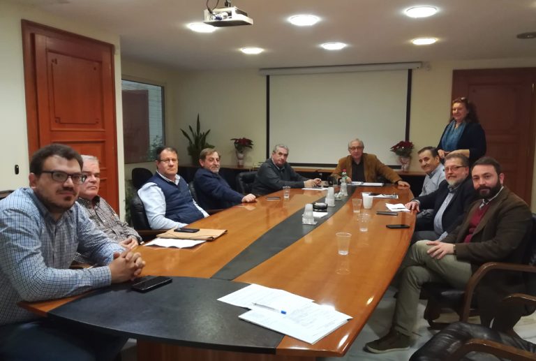 Συνάντηση του Δημάρχου Αμαρουσίου Θεόδωρου Αμπατζόγλου με τον Εξωραϊστικό Σύλλογο Ηπειρωτών «Ο Άγιος Γεώργιος»