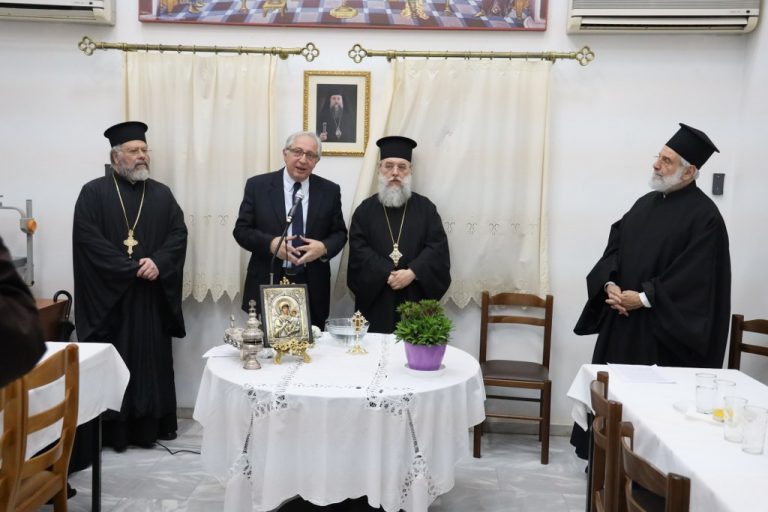 Παρουσία του Δημάρχου Αμαρουσίου Θεόδωρου Αμπατζόγλου τα εγκαίνια του Μη Κερδοσκοπικού Σωματείου για την προάσπιση, ενημέρωση και πνευματική στήριξη καρκινοπαθών