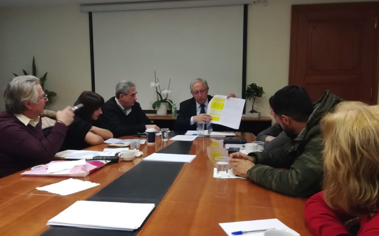 Συνάντηση του Δημάρχου Αμαρουσίου Θεόδωρου Αμπατζόγλου με το Σύλλογο Εργατικών Κατοικιών Αμαρουσίου