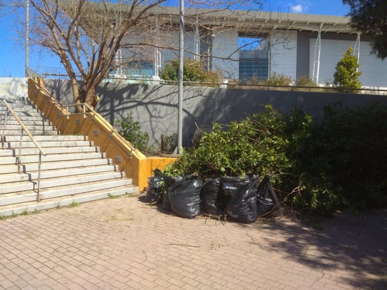 Ο εργασίες καθαριότητας και απολύμανσης στο Δήμο Αμαρουσίου συνεχίζονται με αμείωτους ρυθμούς