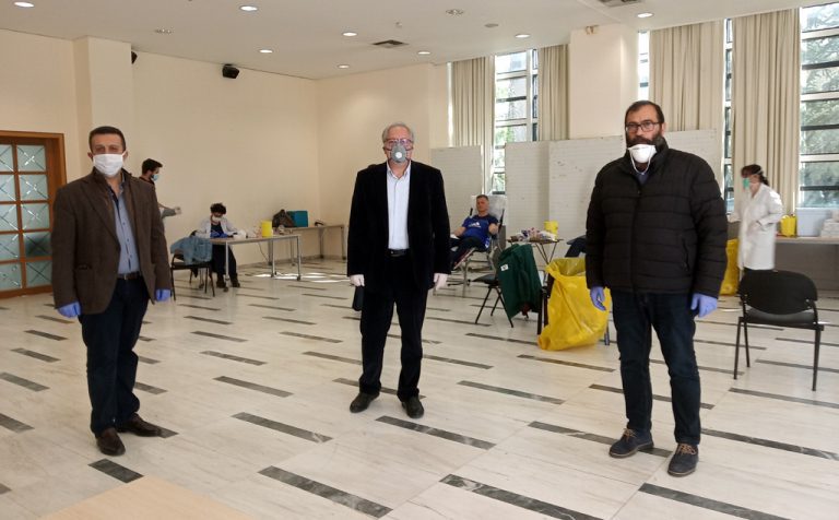 Ο Δήμος Αμαρουσίου συμμετέχει στο δίκτυο Ζωής για την προστασία των αιμοδοτών