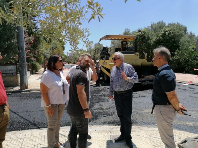 Παραδίδεται το Σαββατοκύριακο 18-19 Ιουλίου 2020 το σύνολο του έργου ασφαλτοστρώσεων και κατασκευής πεζοδρομίων στην περιοχή Κονίτσης