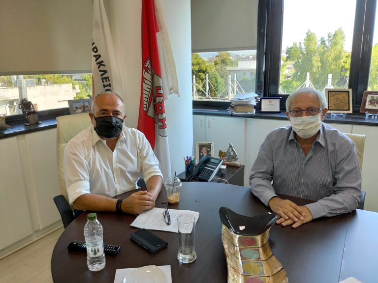 Σε άριστη συνεργασία οι δήμαρχοι Αμαρουσίου και Ηρακλείου Αττικής σχεδιάζουν από κοινού δράσεις προς όφελος των δημοτών
