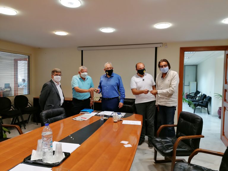 Συνάντηση του Δημάρχου Αμαρουσίου Θεόδωρου Αμπατζόγλου με τον Γυμναστικό Σύλλογο Αμαρουσίου