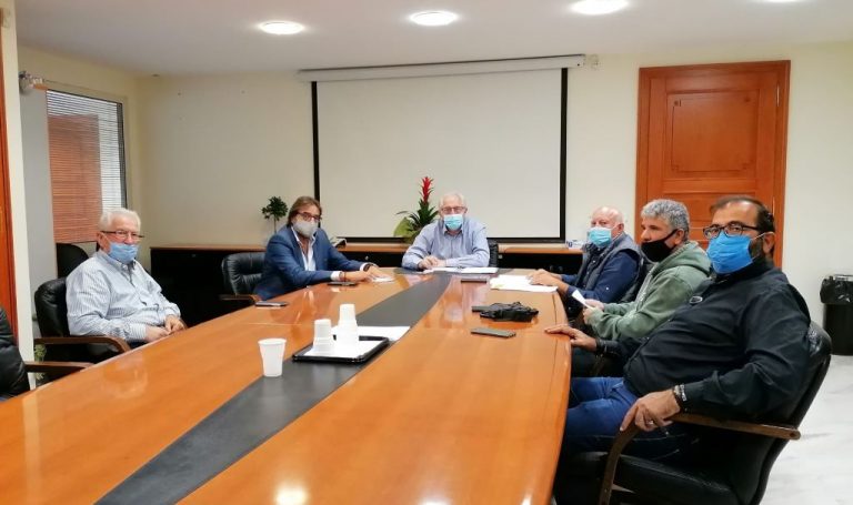 Συνάντηση του Δημάρχου Αμαρουσίου Θεόδωρου Αμπατζόγλου με τον Αθλητικό Όμιλο Παραδείσου Αμαρουσίου