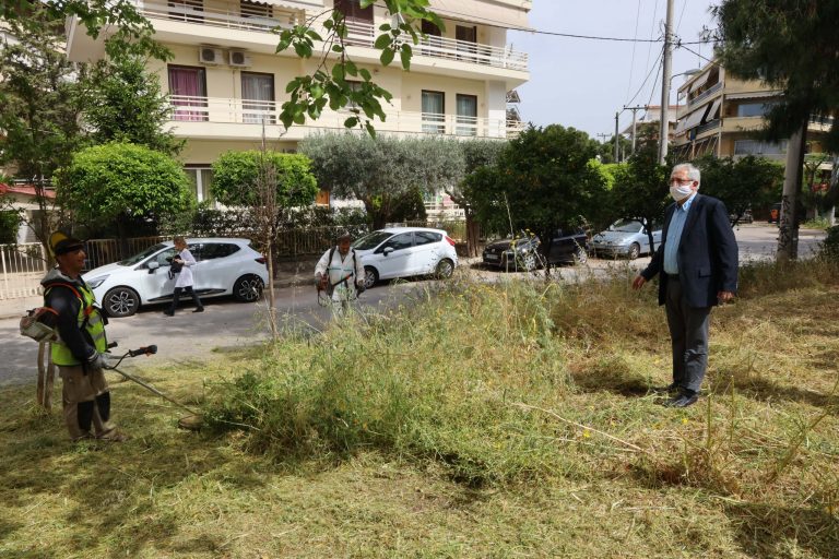 Εκτεταμένες εργασίες καθαριότητας και συντήρησης πρασίνου σε πολλές γειτονιές του Αμαρουσίου (ΚΑΤ, Κέντρο, Σωρός, Παράδεισος, Ανάβρυτα κα) – Δήμος Αμαρουσίου