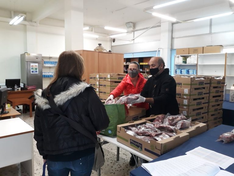 2η διανομή κρέατος στους ωφελούμενους της νέας πράξης του Επιχειρησιακού προγράμματος ΤΕΒΑ – Δήμος Αμαρουσίου