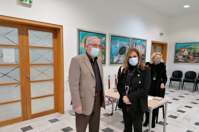 Κλιμάκιο του ΕΟΔΥ στον Δήμο Αμαρουσίου παρουσία της Υφυπουργού Υγείας Ζ. Ράπτη και του Δημάρχου Θ. Αμπατζόγλου – Δήμος Αμαρουσίου