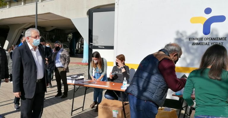 Διοργάνωση 5νθημέρου δωρεάν τεστ ταχείας ανίχνευσης covid-19 από τον ΕΟΔΥ και τον Δήμο Αμαρουσίου ( 5 – 9 Απριλίου 2021) – Δήμος Αμαρουσίου