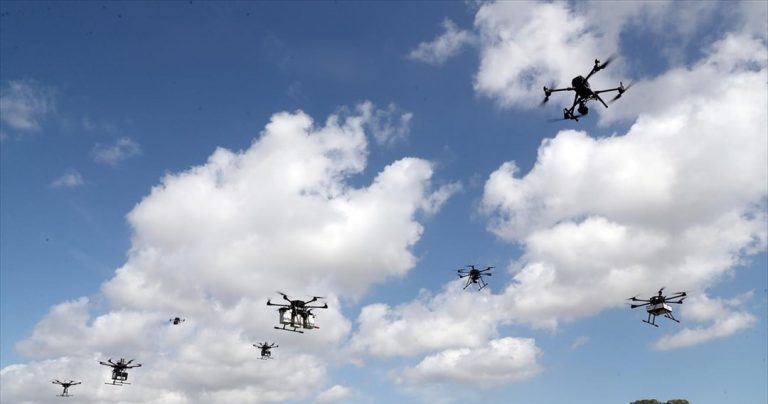 Δοκιμή πρόκλησης βροχής μέσω drones