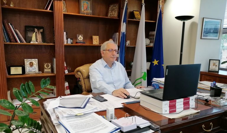 Διαδικτυακή συνάντηση του Δημάρχου Αμαρουσίου Θ. Αμπατζόγλου με τον Γυμναστικό Σύλλογο Αμαρουσίου – Δήμος Αμαρουσίου