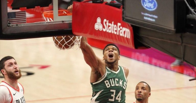 Ισοπεδωτικός Giannis στο Πόρτλαντ