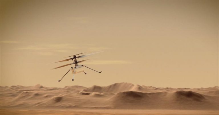 Πραγματοποίησε την πρώτη του πτήση το drone της NASA στον Άρη