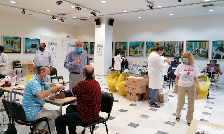 39η Εθελοντική Αιμοδοσία στο Δήμο Αμαρουσίου, με την τήρηση όλων των μέτρων ασφαλείας και πρόληψης από τη λοίμωξη covid-19 – Δήμος Αμαρουσίου