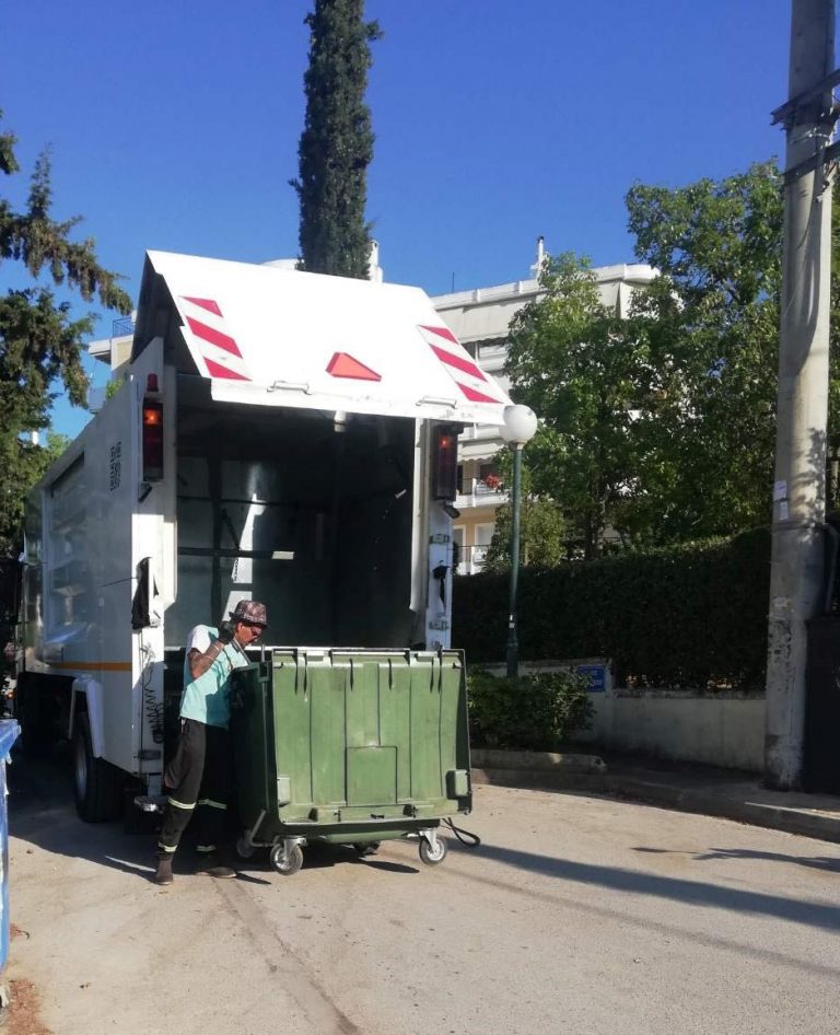 Πλύσεις κάδων από τον Δήμο Λυκόβρυσης- Πεύκης