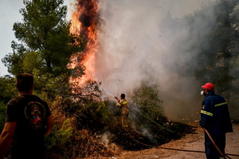 Φωτιά: Ενεργά μέτωπα σε Θρακομακεδόνες και Μαλακάσα – Στη μάχη τα εναέρια μέσα (βίντεο)