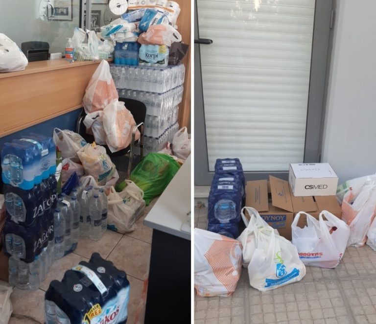 Και στο Κέντρο Νεότητας η συλλογή των ειδών πρώτης ανάγκης για τους πυρόπληκτους – Τεράστια η ανταπόκριση του κόσμου – Δήμος Χαλανδρίου