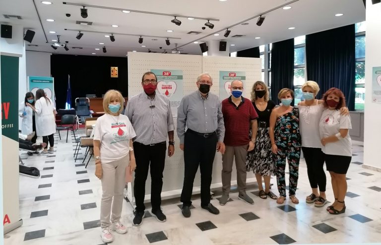 Με 259 μονάδες αίματος ενισχύεται η Δημοτική Τράπεζα Αίματος μετά την 38η Εθελοντική Αιμοδοσία του Δήμου Αμαρουσίου – Δήμος Αμαρουσίου