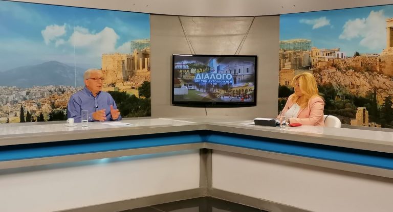 Συνέντευξη του Δημάρχου Αμαρουσίου Θεόδωρου Αμπατζόγλου στο ΒLUE SKY TV, στην εκπομπή ΔΙΑΛΟΓΟ ΜΕ ΤΗΝ ΑΥΤΟΔΙΟΙΚΗΣΗ με την Φωτεινή Βρύνα – Δήμος Αμαρουσίου
