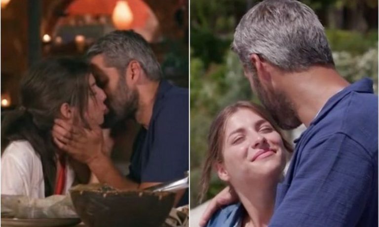 Ο Αλέξης φίλησε την Άννα από την Κύπρο (vid)