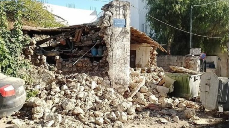 Πολύ ισχυρός σεισμός 5,8 ρίχτερ στην Κρήτη – Πληροφορίες για εγκλωβισμένους – Οι πρώτες εικόνες, «δεν το περιμέναμε» λέει ο Λέκκας
