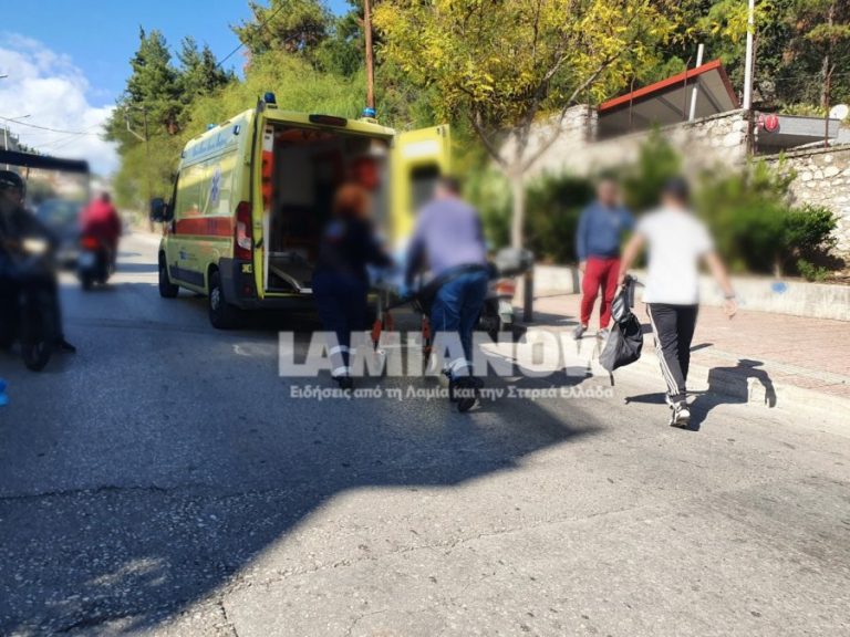 Λαμία: Σοβαρό τροχαίο έξω από το δημαρχείο – Τραυματίστηκε 21χρονη φοιτήτρια (εικόνες, βίντεο)