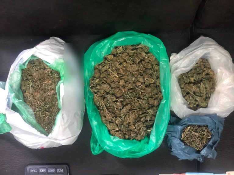 Νταλίκα φορτωμένη με 50 κιλά κάνναβης