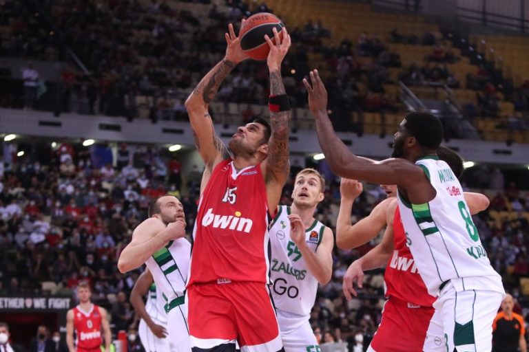 Ο Ολυμπιακός επιβλήθηκε της Ζαλγκίρις με 83-68