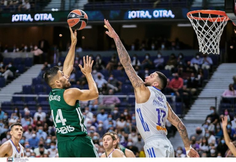 Ρεάλ – Παναθηναϊκός 88-65, λύγισαν οι «πράσινοι» στη Μαδρίτη