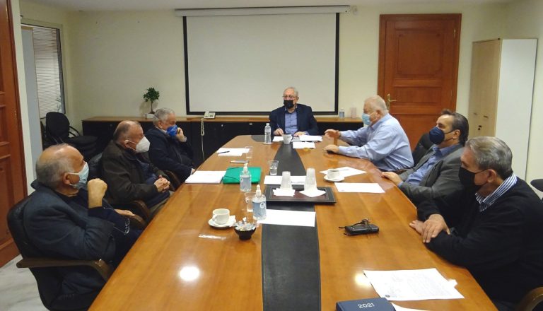 Συνάντηση του Δημάρχου Αμαρουσίου Θ. Αμπατζόγλου με το νέο προεδρείο του Επιμορφωτικού Εκπολιτιστικού Συλλόγου Παραδείσου – Δήμος Αμαρουσίου
