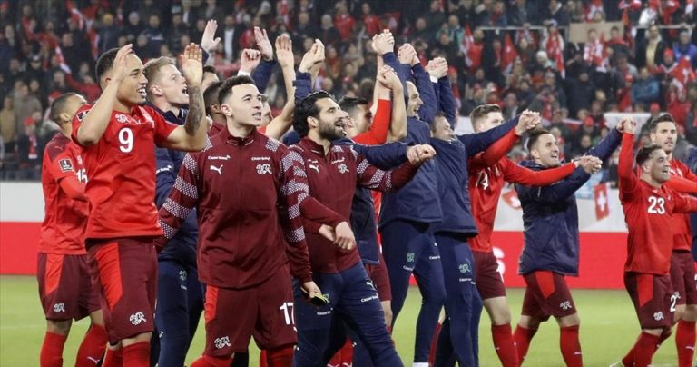 Η Ελβετία έστειλε στα πλέι οφ την Ιταλία, στο Κατάρ και η Αγγλία