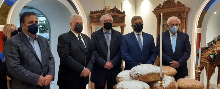 Παρουσία του Δημάρχου Αμαρουσίου Θ. Αμπατζόγλου τα Θυρανοίξια του Παρεκκλησίου της Υπεραγίας Θεοτόκου Ελευθερώτριας του ΙΑΣΩ στο Μαρούσι – Δήμος Αμαρουσίου