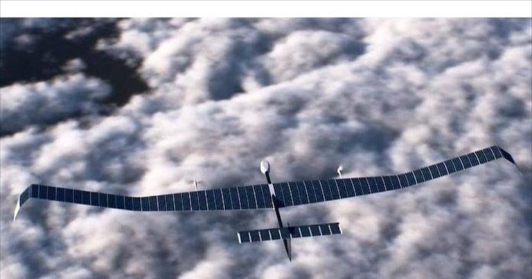 O «Ζέφυρος» της Airbus παρείχε ευρυζωνικό Internet από αέρος