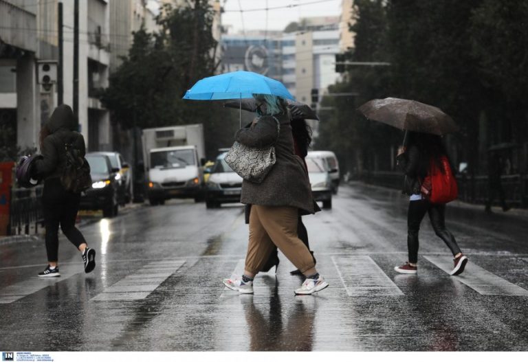 Άστατος καιρός με βροχές και καταιγίδες μέχρι την Πέμπτη