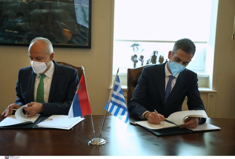 Μνημόνιο συνεργασίας μεταξύ Αθήνας – Βελιγραδίου υπέγραψαν οι δήμαρχοι των δύο πόλεων