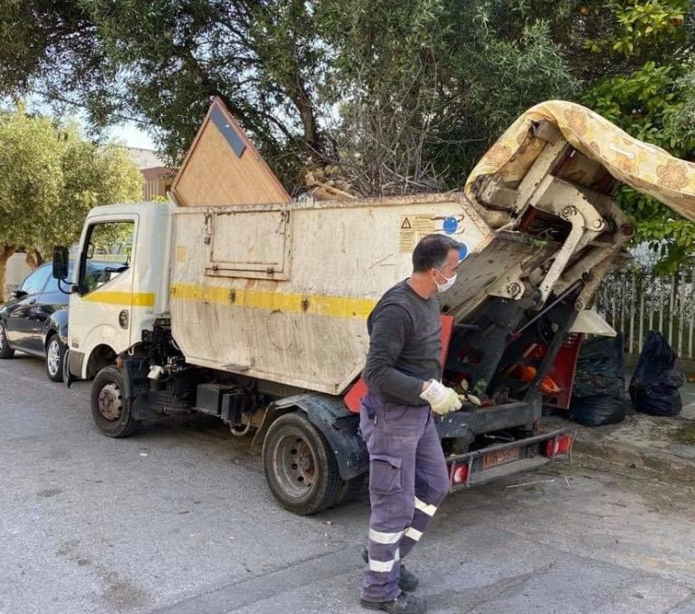 Αυξημένος αριθμός κρουσμάτων Covid -19  στην υπηρεσία Καθαριότητας – Έκκληση στους πολίτες να μην αποθέτουν κλαδέματα και ογκώδη αντικείμενα   – Δήμος Χαλανδρίου