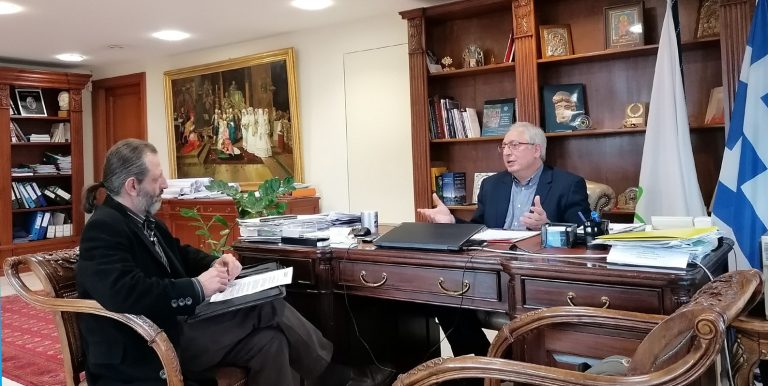 Συνέντευξη του Δημάρχου Αμαρουσίου Θεόδωρου Αμπατζόγλου στο enypografa.gr και τον Θάνο Σταθόπουλο – Δήμος Αμαρουσίου