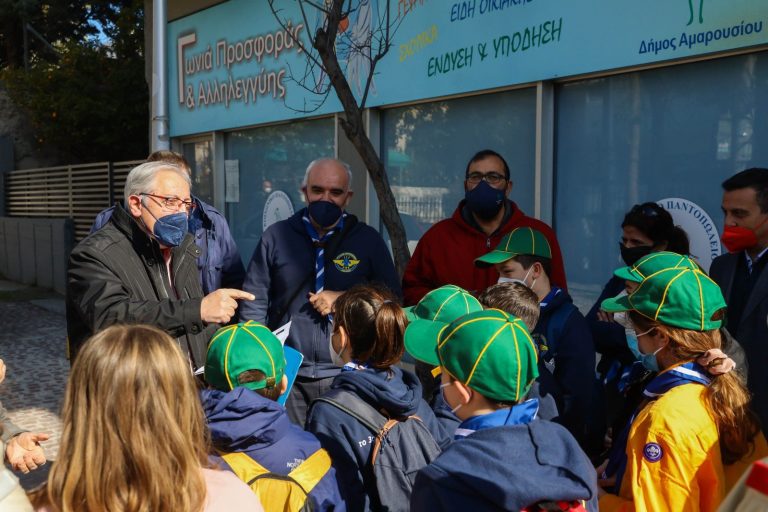 Δράση Αλληλεγγύης από την 3η Αγέλη Αεροπροσκόπων Αμαρουσίου, στο Κοινωνικό Παντοπωλείο του Δήμου – Δήμος Αμαρουσίου