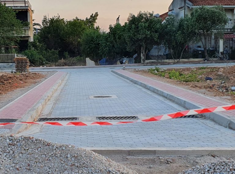 Αλλάζει η εικόνα στην «περιοχή του Έθνους» με διανοίξεις οδών, ασφαλτοστρώσεις, κατασκευή πεζοδρομίων και πεζοδρόμων – Δήμος Χαλανδρίου
