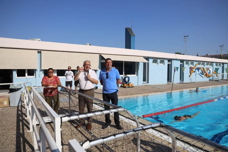 Ο Δήμαρχος Αμαρουσίου Θ. Αμπατζόγλου στην έναρξη του Αθλητικού & Πολιτιστικού Camp 2022 του Δήμου – Δήμος Αμαρουσίου