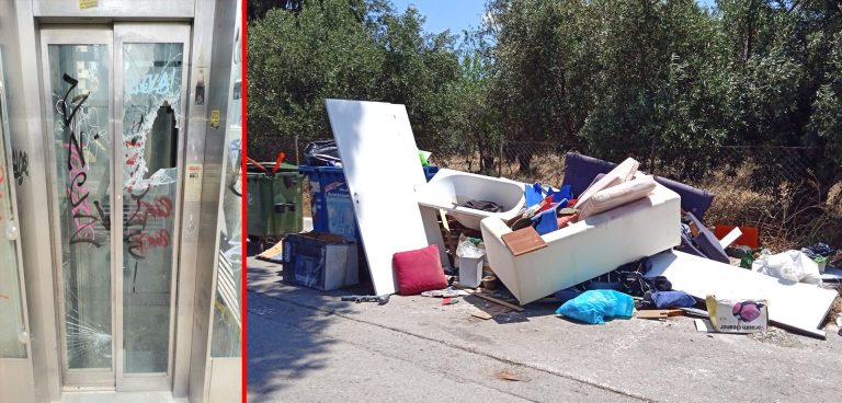 Δήλωση του Δημάρχου Αμαρουσίου Θεόδωρου Αμπατζόγλου με αφορμή τους βανδαλισμούς της Δημοτικής Περιουσίας και τη ρύπανση των κοινόχρηστων χώρων – Δήμος Αμαρουσίου