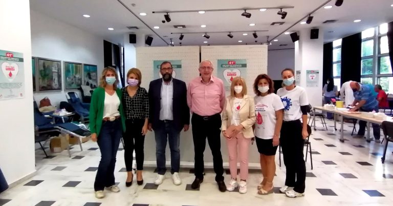 Με 234 μονάδες αίματος ενισχύεται η Δημοτική Τράπεζα Αίματος, μετά την 41η Εθελοντική Αιμοδοσία του Δήμου Αμαρουσίου – Δήμος Αμαρουσίου