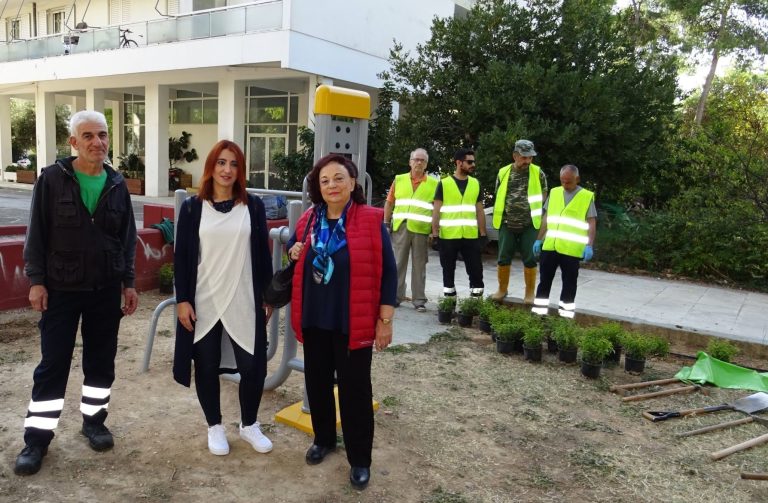 Φυτεύσεις και συντήρηση πρασίνου στην περιοχή των Εργατικών Κατοικιών – Δήμος Αμαρουσίου