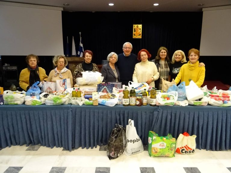 Χριστουγεννιάτικη προσφορά αγάπης από τον Εξωραϊστικό & Πολιτιστικό Σύλλογο Αμαρουσίου προς τους ευπαθείς συμπολίτες μας – Δήμος Αμαρουσίου