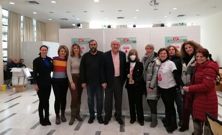 Με 202 μονάδες αίματος ενισχύεται η Δημοτική Τράπεζα Αίματος, μετά την 42η Εθελοντική Αιμοδοσία του Δήμου Αμαρουσίου – Δήμος Αμαρουσίου