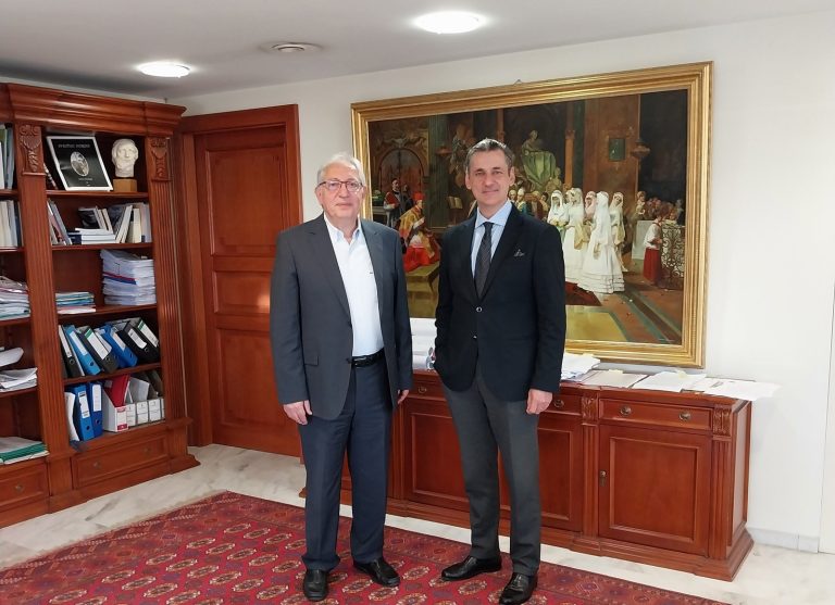 Συνάντηση του Δημάρχου Αμαρουσίου Θεόδωρου Αμπατζόγλου με τον Ειδικό Γραμματέα Αποκεντρωμένης Διοίκησης Αττικής Γρηγόρη Ζαφειρόπουλο – Δήμος Αμαρουσίου