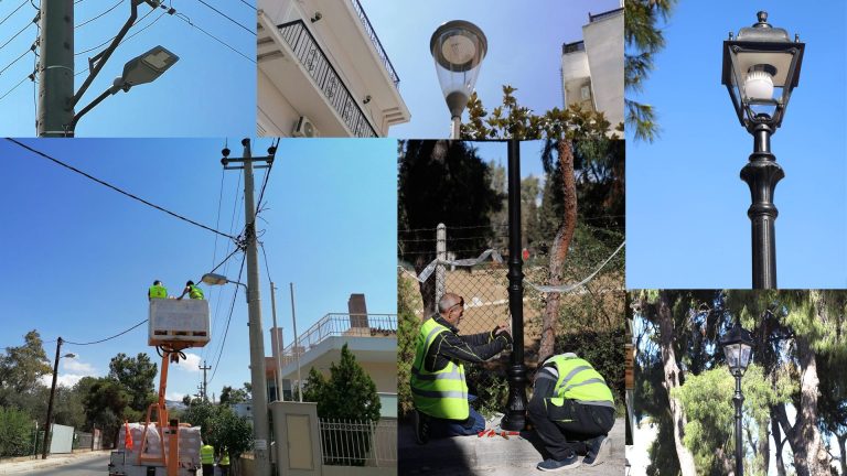 894 εγκαταστάσεις φωτιστικών σωμάτων τεχνολογίας LED, τους τελευταίους 7 μήνες στο Δήμο Αμαρουσίου – Δήμος Αμαρουσίου